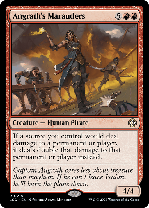 Angrath's Marauders (LCC-215) [The Lost Caverns of Ixalan Commander] MTG Single Wizards of the Coast