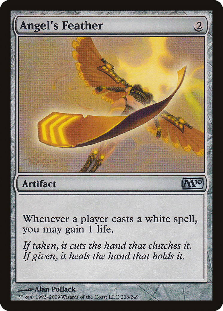 Angel's Feather [Magic 2010] MTG Single Magic: The Gathering