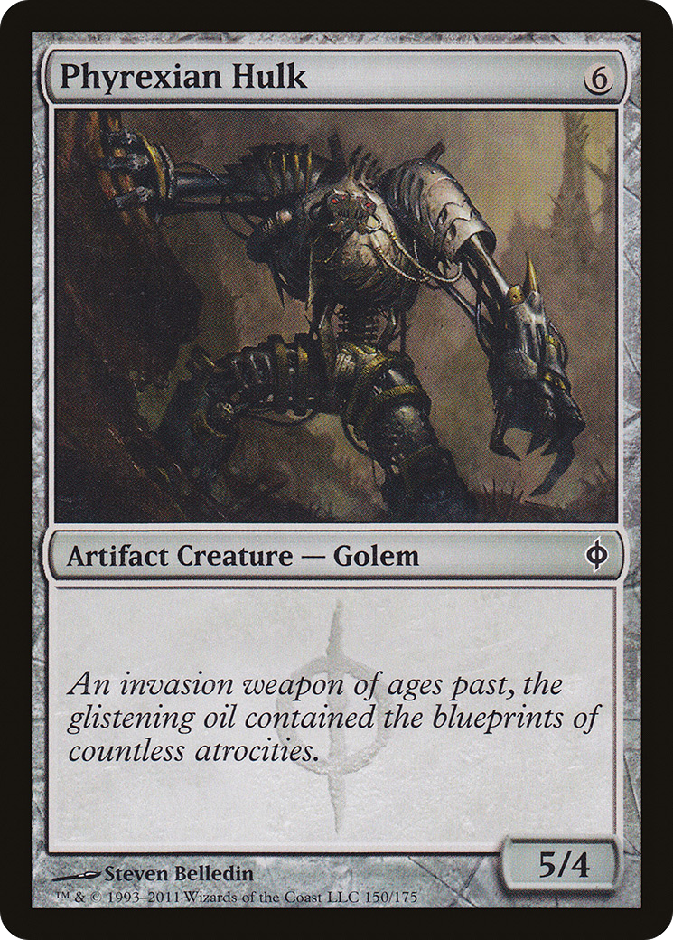 Phyrexian Hulk (NPH-150) [New Phyrexia] Foil MTG Single Wizards of the Coast
