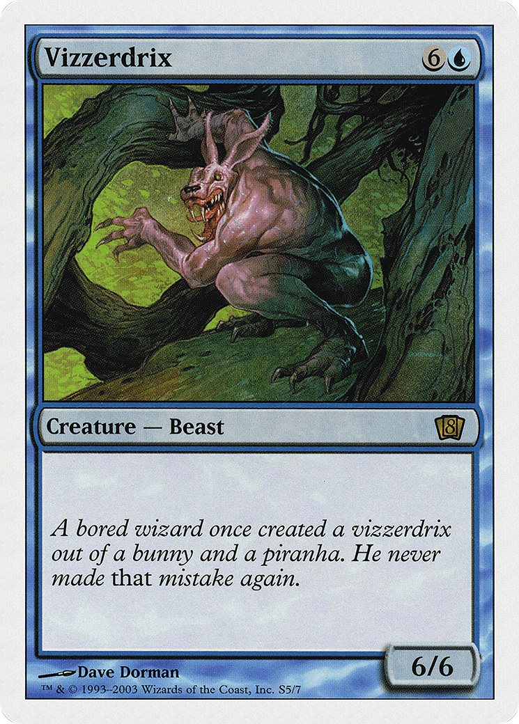 Vizzerdrix (8ED-0S5) [8th Edition] MTG Single Wizards of the Coast
