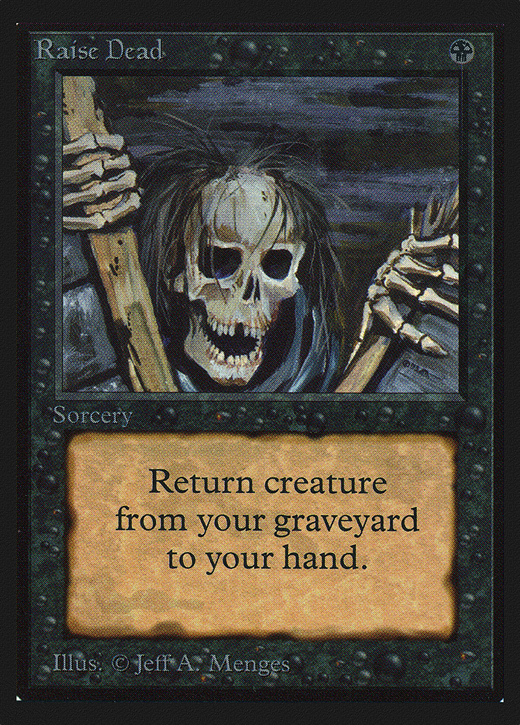 Raise Dead (CED-123) [Collectors' Edition] MTG Single Wizards of the Coast