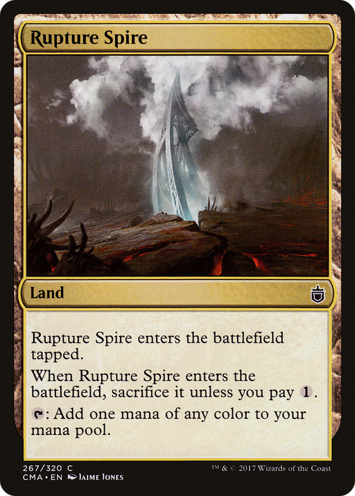Rupture Spire (CMA-267) [Commander Anthology] MTG Single Wizards of the Coast
