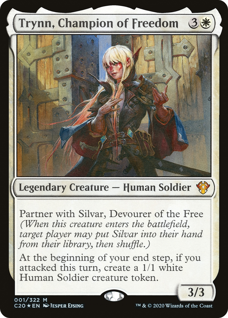 Trynn, Champion of Freedom (C20-001) [Commander 2020] MTG Single Wizards of the Coast