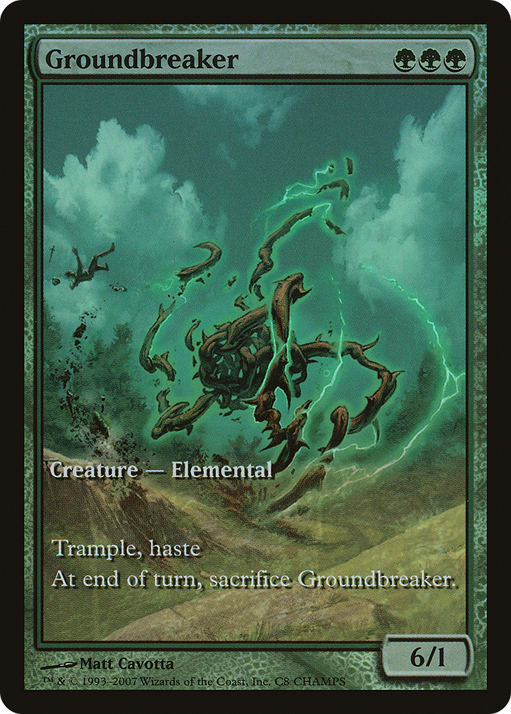 Groundbreaker (CHAMPS-008) [Misc] Champs and States Foil MTG Single Wizards of the Coast