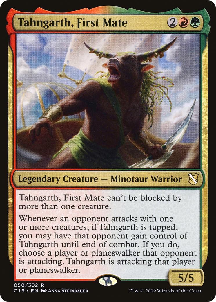 Tahngarth, First Mate (C19-050) [Commander 2019] MTG Single Wizards of the Coast