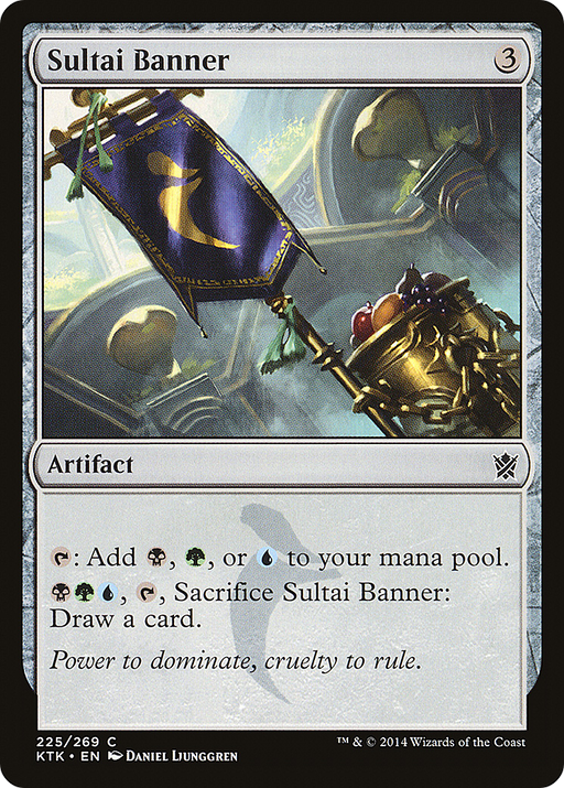 Sultai Banner (KTK-225) [Khans of Tarkir] Foil MTG Single Wizards of the Coast