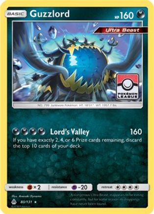 Guzzlord 80/131 (Pokemon League) Reverse Holofoil [Promos: League & Championship Cards] Pokemon Single Pokémon