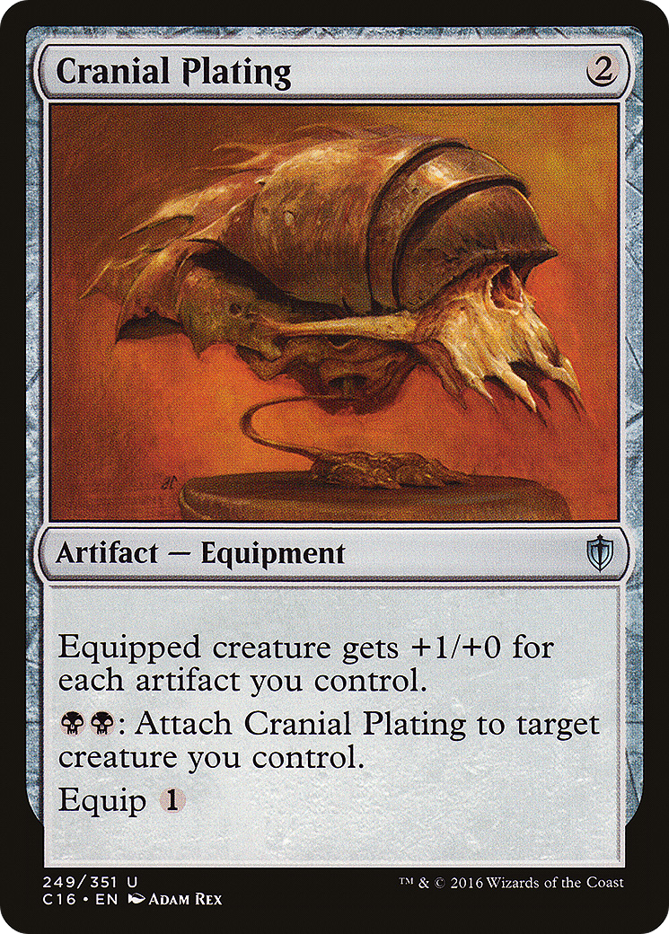 Cranial Plating (C16-249) [Commander 2016] MTG Single Wizards of the Coast