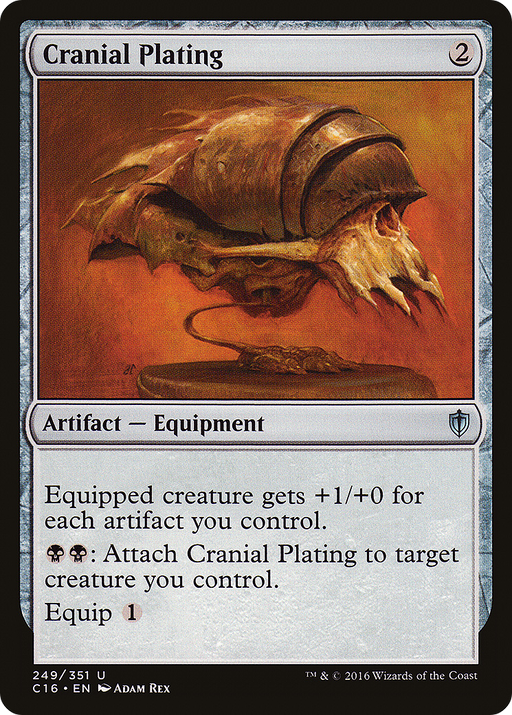 Cranial Plating (C16-249) [Commander 2016] MTG Single Wizards of the Coast