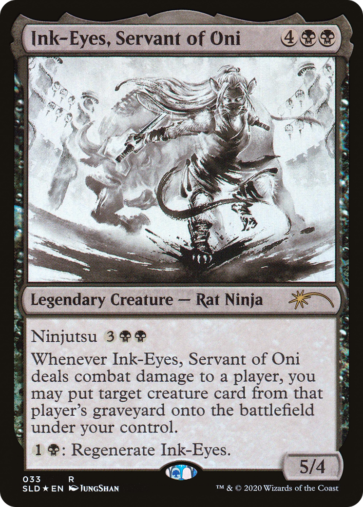 Ink-Eyes, Servant of Oni (SLD-033) [Secret Lair] Drop Foil MTG Single Wizards of the Coast
