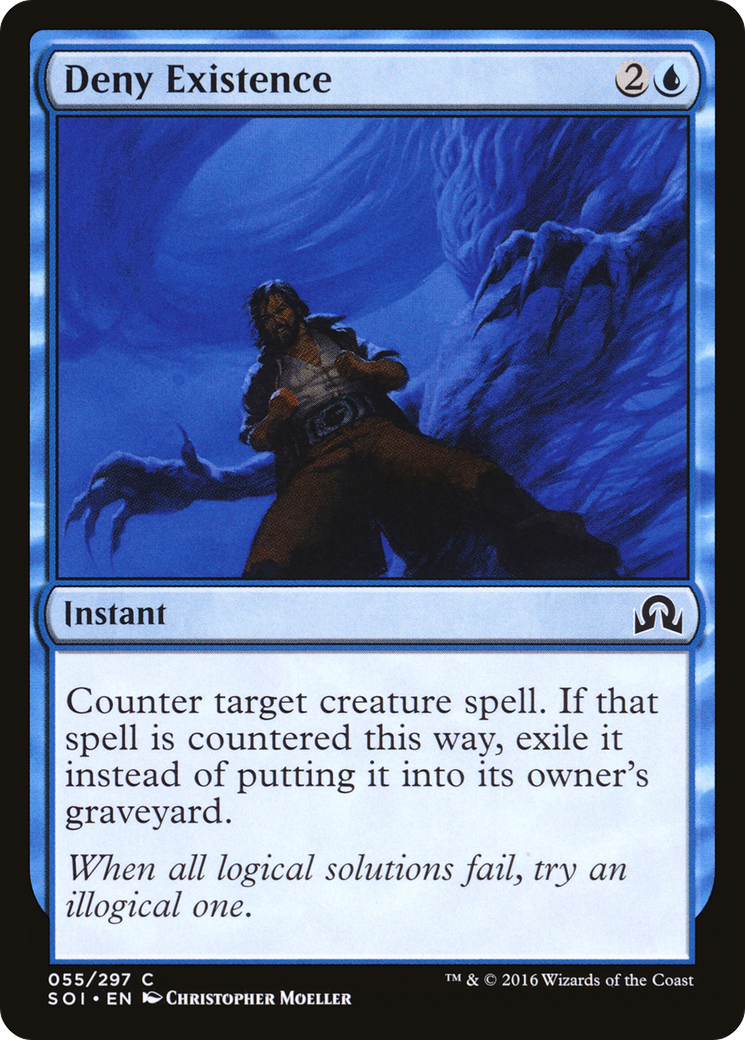 Deny Existence (SOI-055) [Shadows over Innistrad] Foil MTG Single Wizards of the Coast