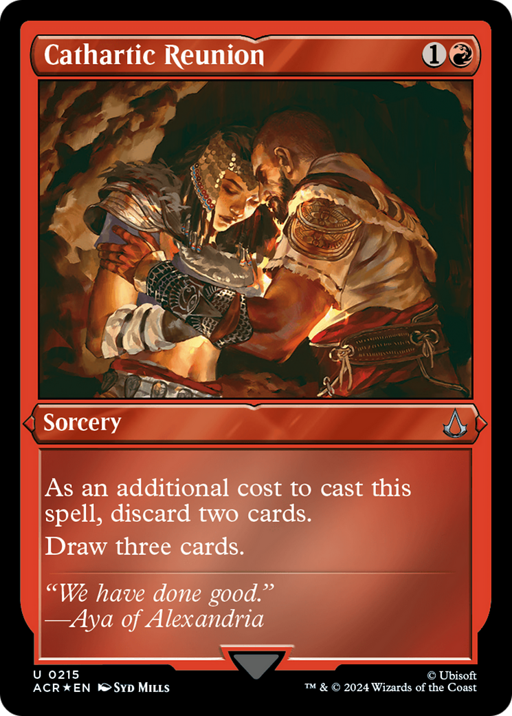 Cathartic Reunion (ACR-215) [Assassin's Creed] Etched Foil MTG Single Wizards of the Coast