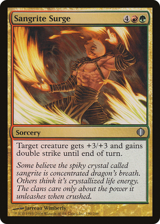 Sangrite Surge (ALA-190) [Shards of Alara] MTG Single Wizards of the Coast
