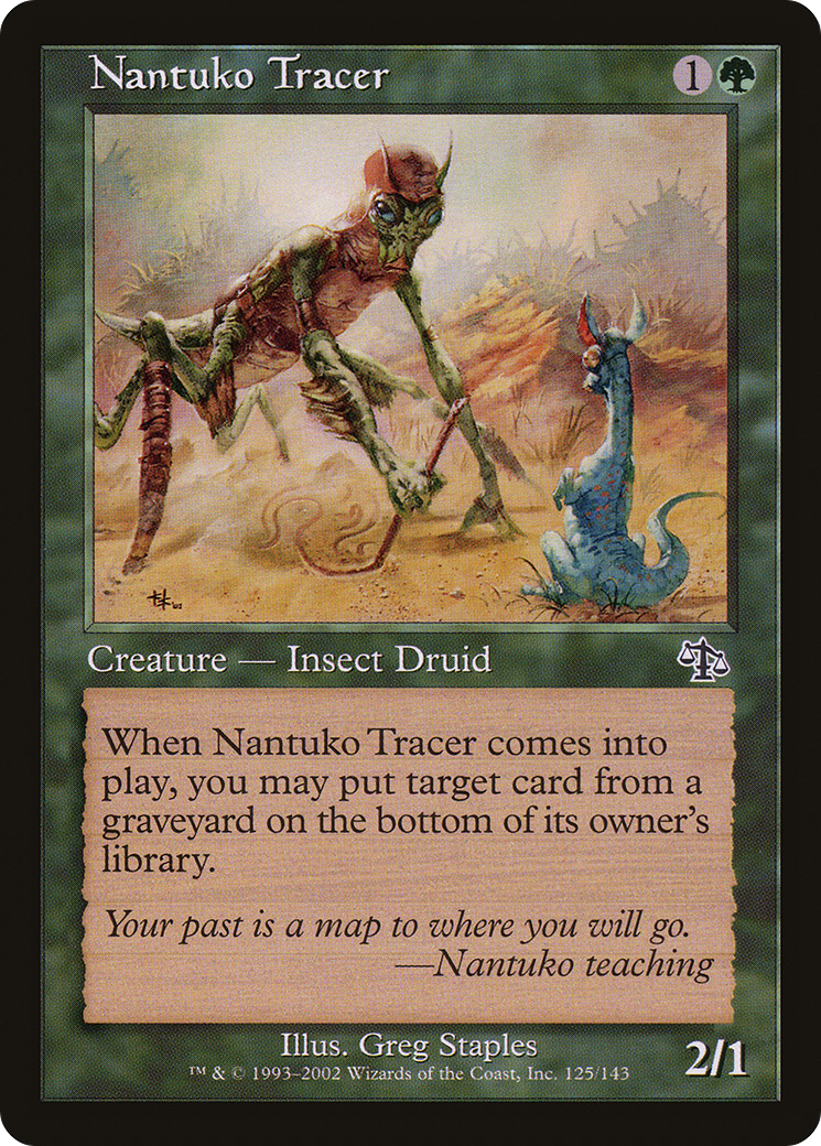 Nantuko Tracer (JUD-125) [Judgment] Foil MTG Single Wizards of the Coast