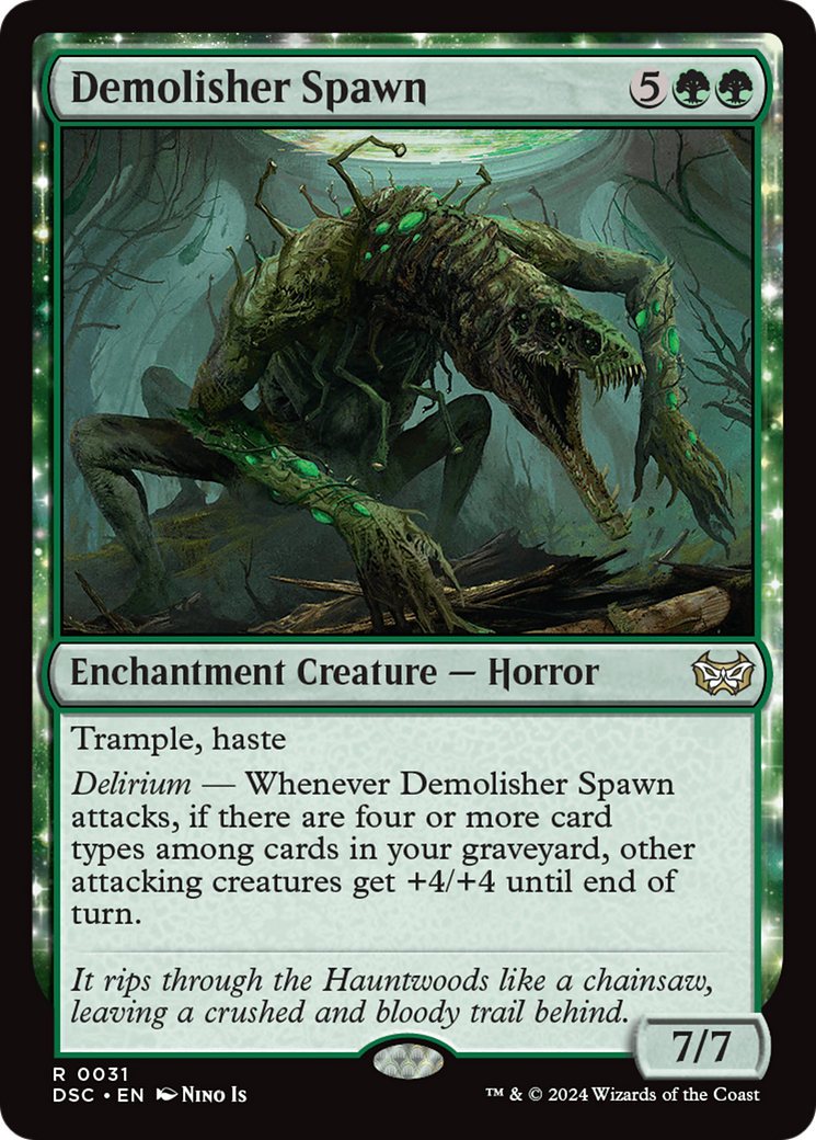 Demolisher Spawn (DSC-031) [Duskmourn: House of Horror Commander] MTG Single Wizards of the Coast