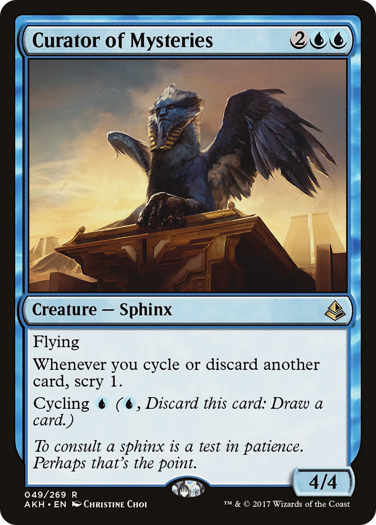 Curator of Mysteries (AKH-049) [Amonkhet] MTG Single Wizards of the Coast