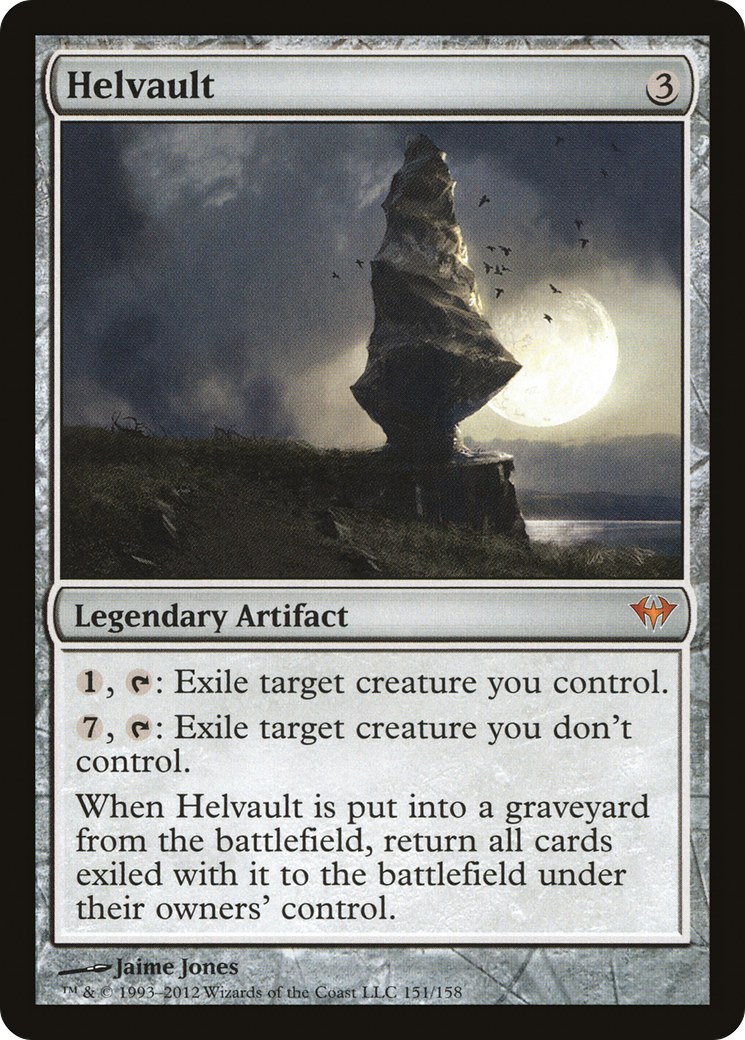Helvault (DKA-151) [Dark Ascension] Foil MTG Single Wizards of the Coast