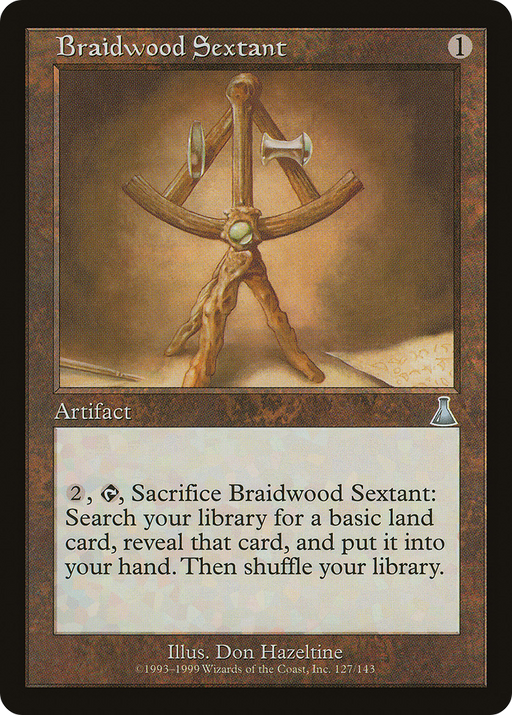 Braidwood Sextant (UDS-127) [Urza's Destiny] Foil MTG Single Wizards of the Coast