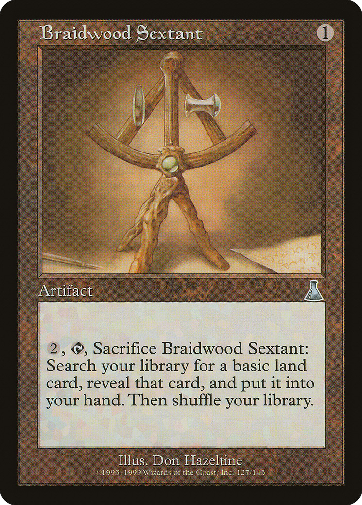 Braidwood Sextant (UDS-127) [Urza's Destiny] MTG Single Wizards of the Coast