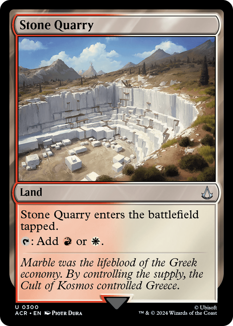 Stone Quarry (ACR-300) [Assassin's Creed] MTG Single Wizards of the Coast