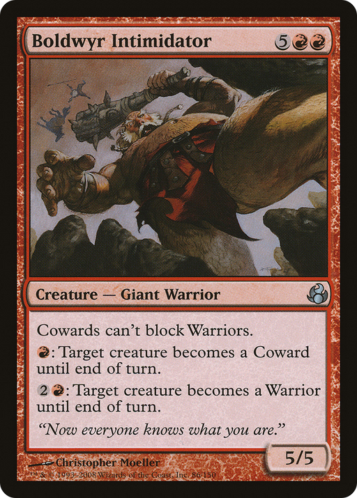 Boldwyr Intimidator (MOR-086) [Morningtide] MTG Single Wizards of the Coast