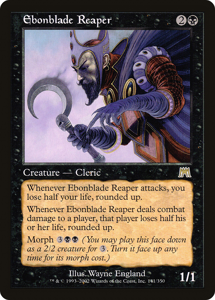 Ebonblade Reaper (ONS-141) [Onslaught] MTG Single Wizards of the Coast