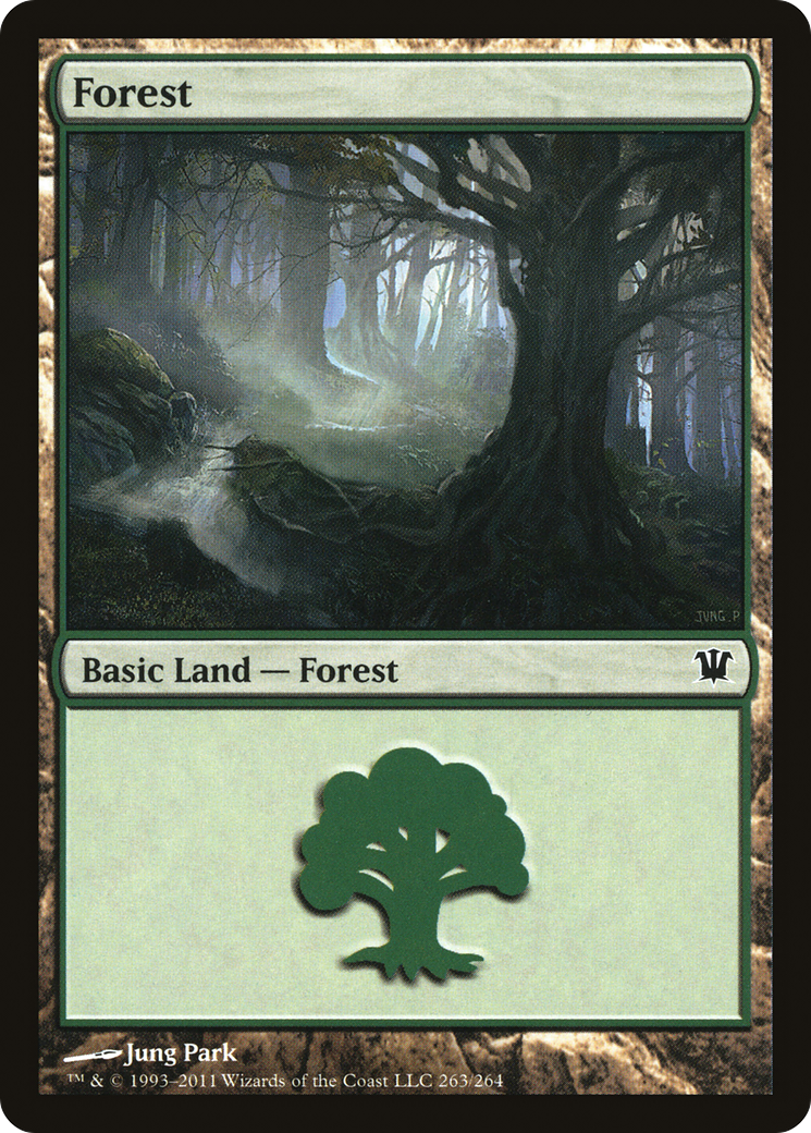 Forest (263) (ISD-263) [Innistrad] MTG Single Wizards of the Coast