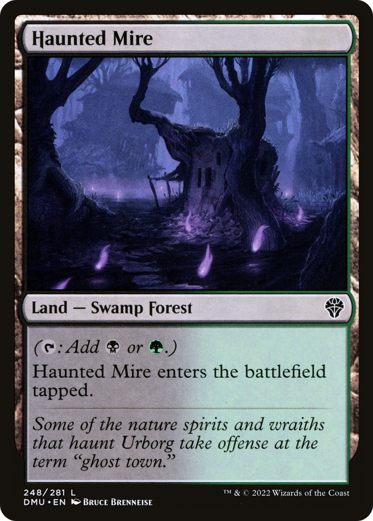 Haunted Mire (DMU-248) [Dominaria United] MTG Single Wizards of the Coast