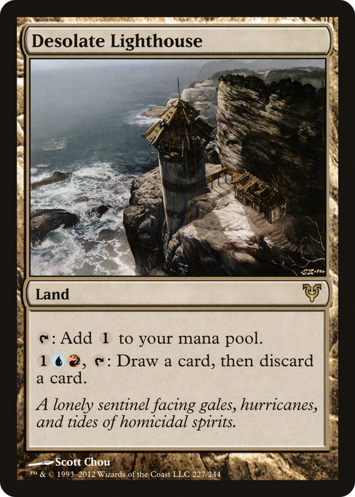 Desolate Lighthouse (AVR-227) [Avacyn Restored] MTG Single Wizards of the Coast