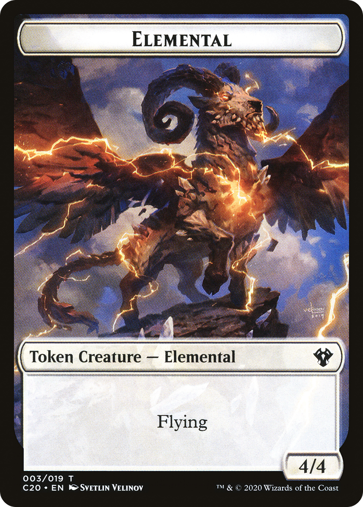 Elemental (TC20-003) [Tokens] Commander 2020 Tokens MTG Single Wizards of the Coast