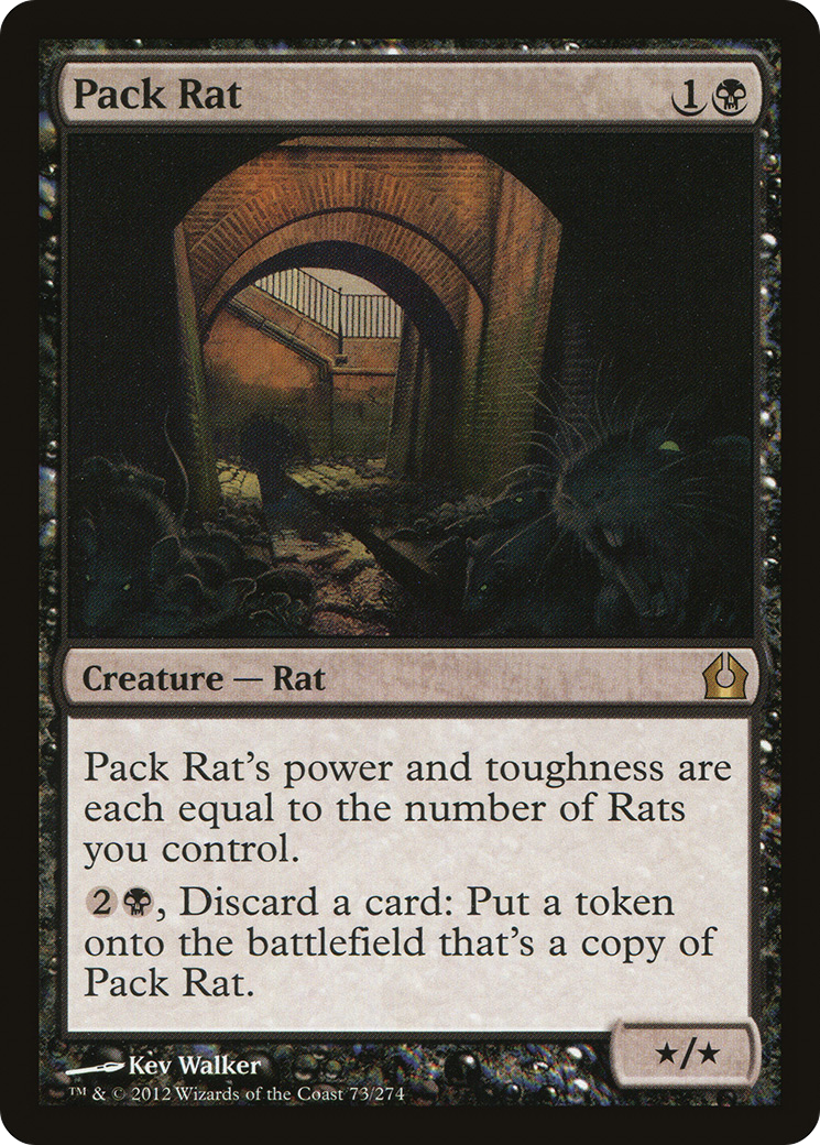 Pack Rat (RTR-073) [Return to Ravnica] MTG Single Wizards of the Coast