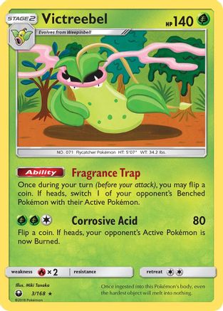 Victreebel (/168) Holofoil [SM: Celestial Storm] Pokemon Single Pokémon