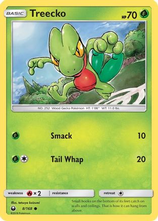 Treecko (8/168) [SM: Celestial Storm] Pokemon Single Pokémon
