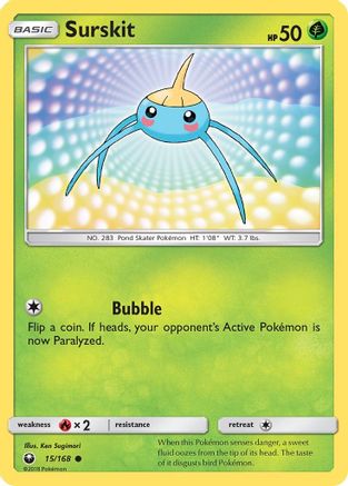 Surskit (/168) [SM: Celestial Storm] Pokemon Single Pokémon