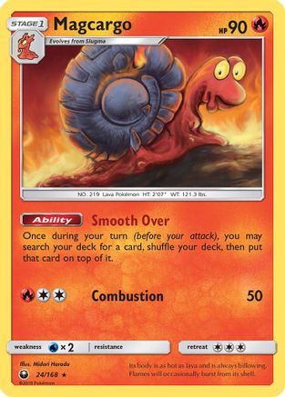Magcargo (24/168) [SM: Celestial Storm] Pokemon Single Pokémon