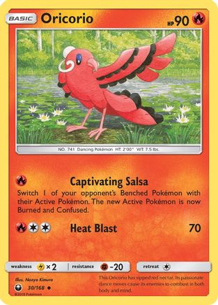 Oricorio (30) (/168) [SM: Celestial Storm] Pokemon Single Pokémon