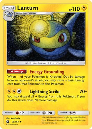 Lanturn (/168) [SM: Celestial Storm] Pokemon Single Pokémon
