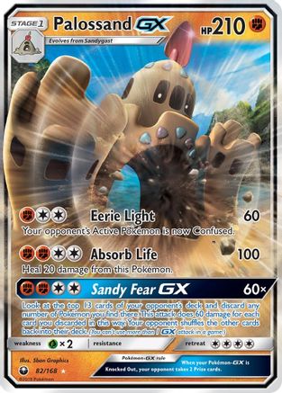 Palossand GX (/168) Holofoil [SM: Celestial Storm] Pokemon Single Pokémon