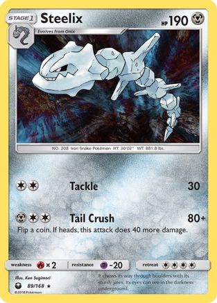 Steelix (/168) Holofoil [SM: Celestial Storm] Pokemon Single Pokémon