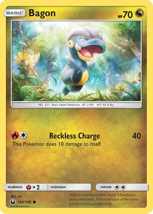Bagon (104) (/168) [SM: Celestial Storm] Pokemon Single Pokémon