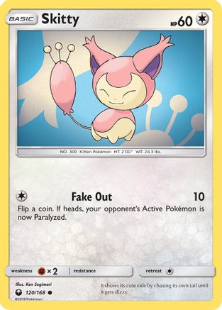 Skitty (120/168) Reverse Holofoil [SM: Celestial Storm] Pokemon Single Pokémon