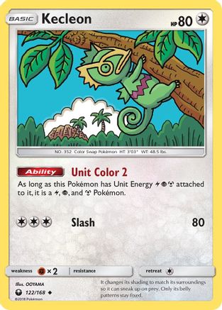 Kecleon (/168) Reverse Holofoil [SM: Celestial Storm] Pokemon Single Pokémon