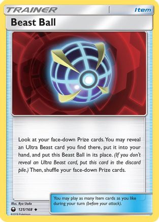 Beast Ball (125/168) [SM: Celestial Storm] Pokemon Single Pokémon