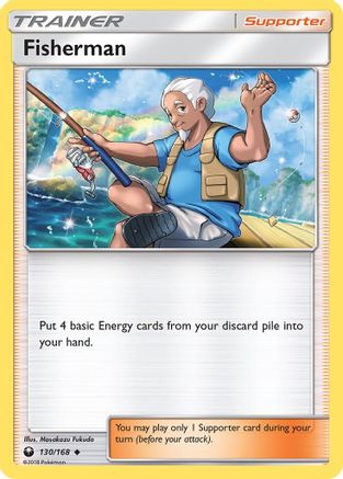 Fisherman (130/168) [SM: Celestial Storm] Pokemon Single Pokémon