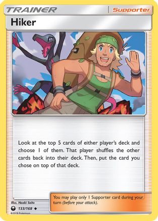 Hiker (/168) Reverse Holofoil [SM: Celestial Storm] Pokemon Single Pokémon
