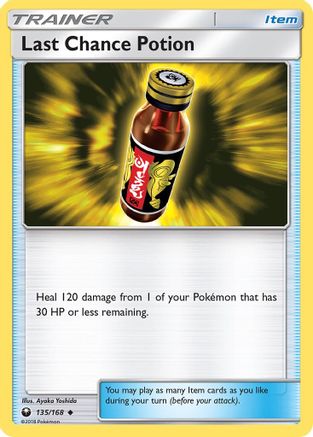 Last Chance Potion (135/168) Reverse Holofoil [SM: Celestial Storm] Pokemon Single Pokémon