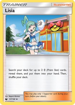 Lisia (137/168) Reverse Holofoil [SM: Celestial Storm] Pokemon Single Pokémon
