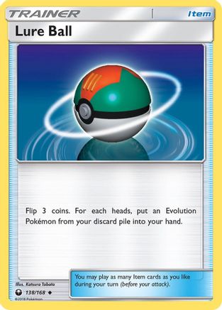 Lure Ball (138/168) Reverse Holofoil [SM: Celestial Storm] Pokemon Single Pokémon