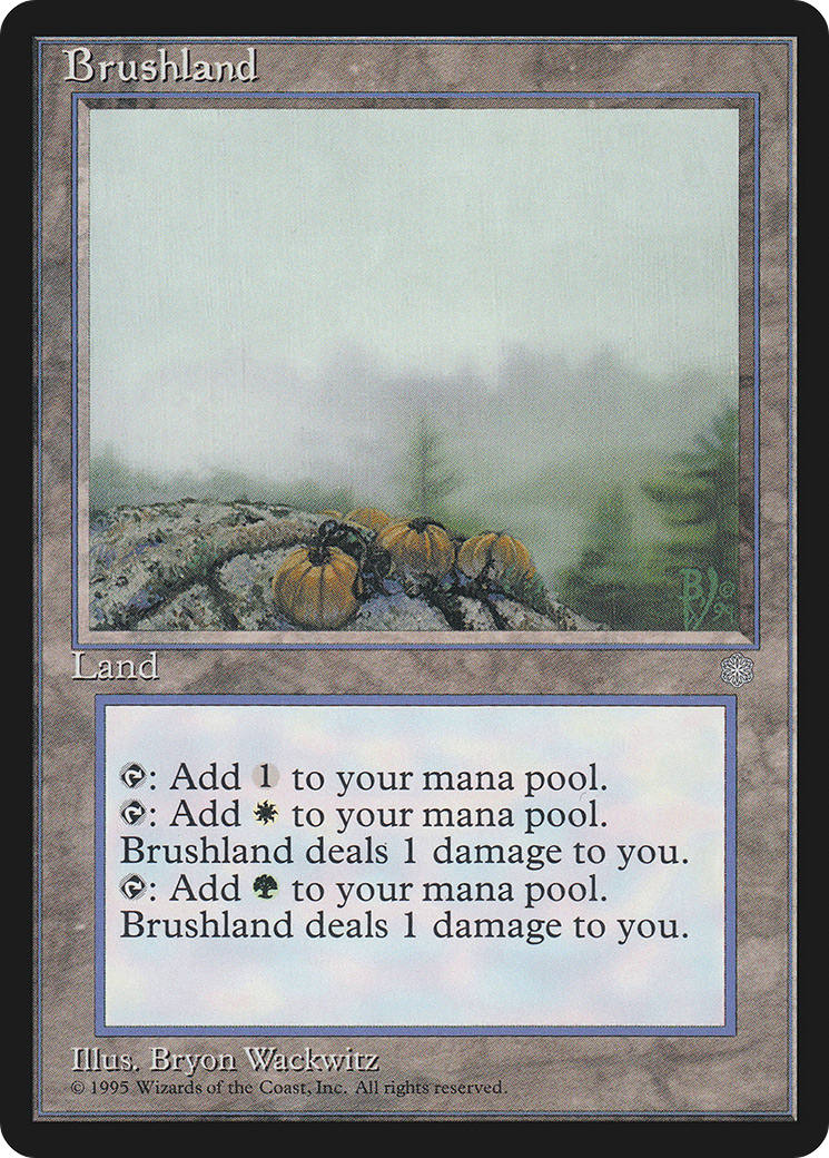 Brushland (ICE-327) [Ice Age] MTG Single Wizards of the Coast
