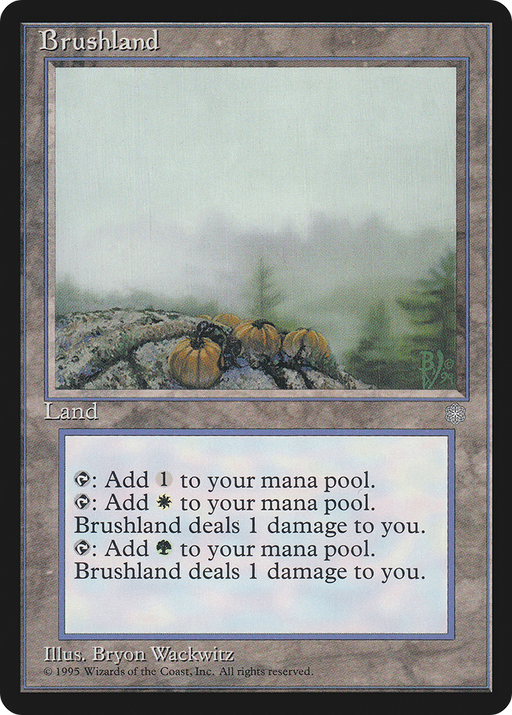 Brushland (ICE-327) [Ice Age] MTG Single Wizards of the Coast